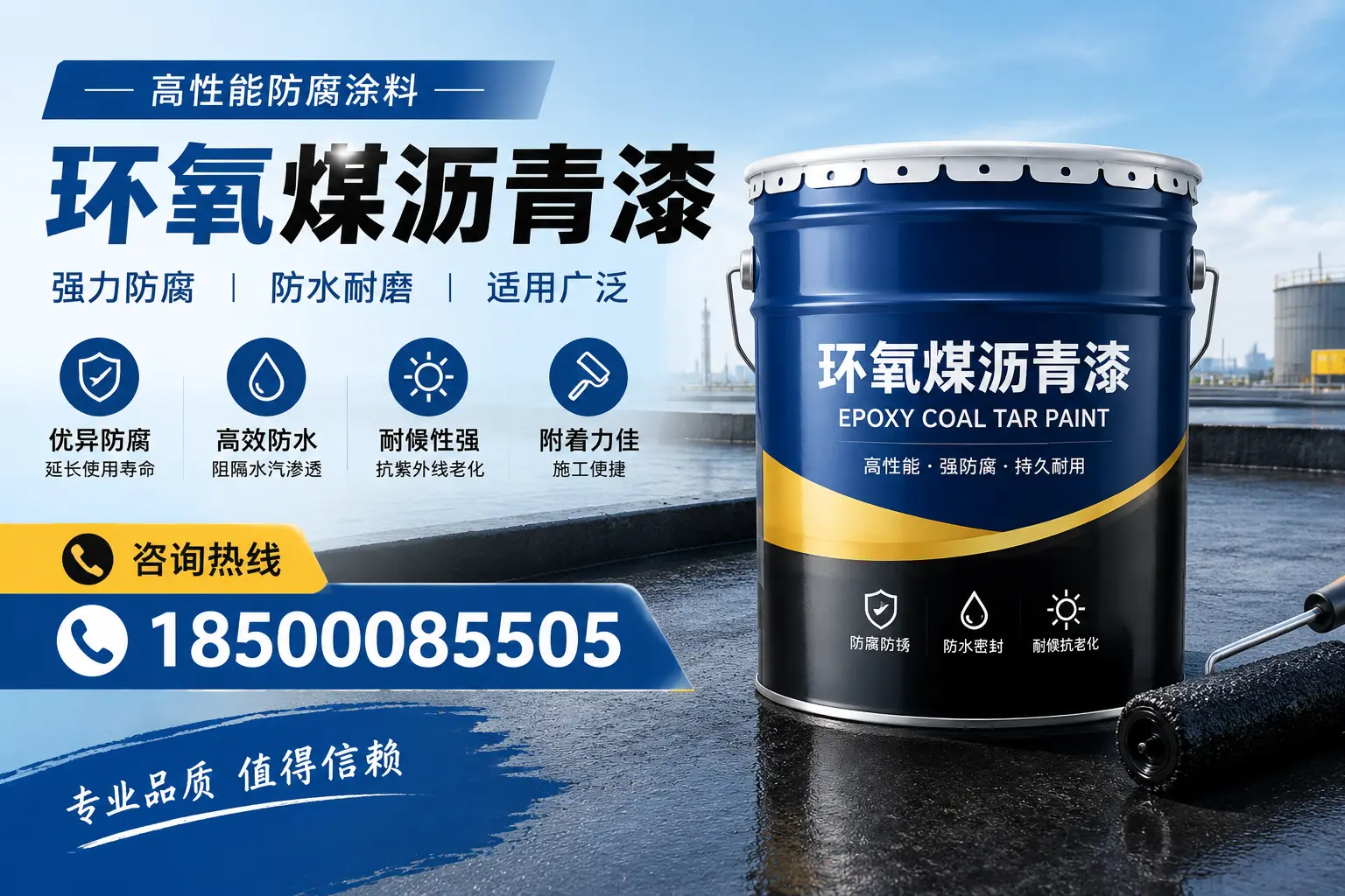 环氧煤沥青漆的主要成分与功能，菏泽用户深度了解
